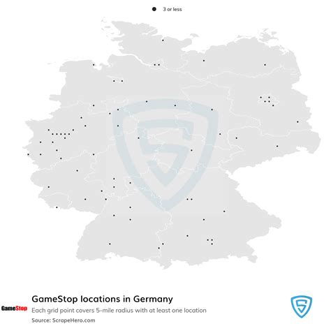 GameStop locations in Germany